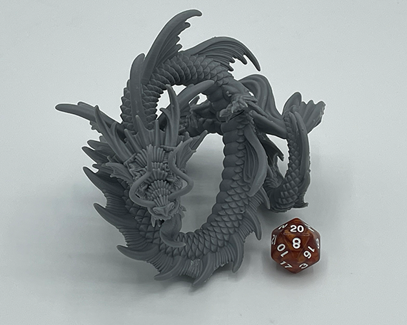 Chinese dragon model